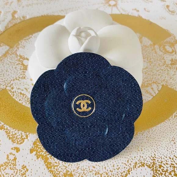 CHANEL Other - CHANEL Blue Camellia Paper Sticker